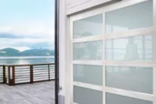Give your garden a makeover using glass garage doors
