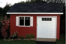 Why should I install a sectional door on my shed or small garage?