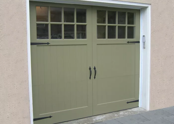Custom Wood Door, 1 door, Carriage House style