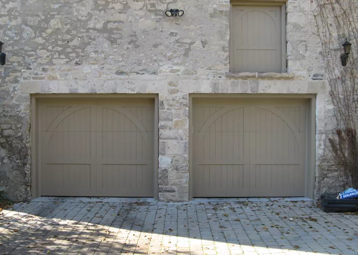 Custom Wood Door, 2 doors, With Arch pattern