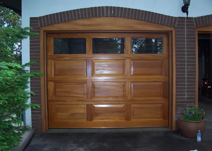 Custom Wood Door, 1 door, With windows