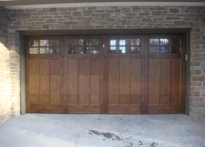 Custom Wood Door, Carriage house style, Double door