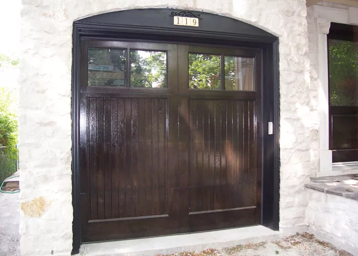 Custom Wood Door, Dark Brown colour