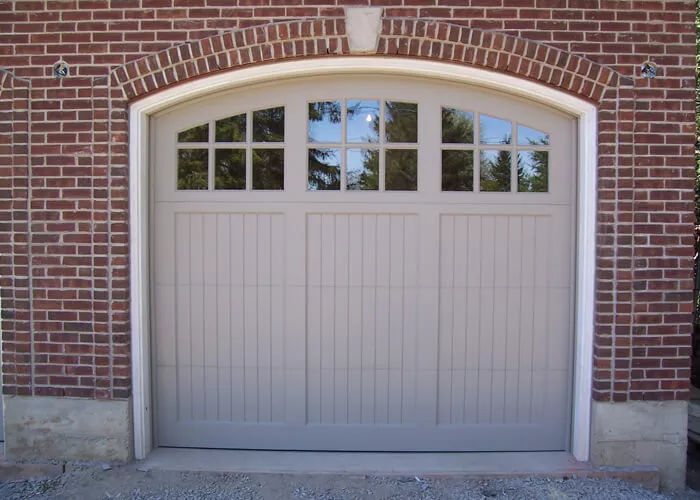 Custom Wood Door, with arches
