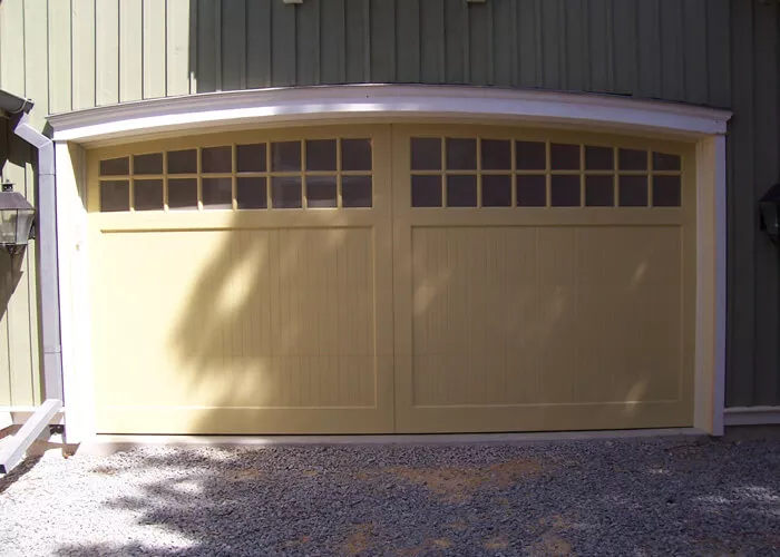 Custom Wood Door, Yellow, 1 double door